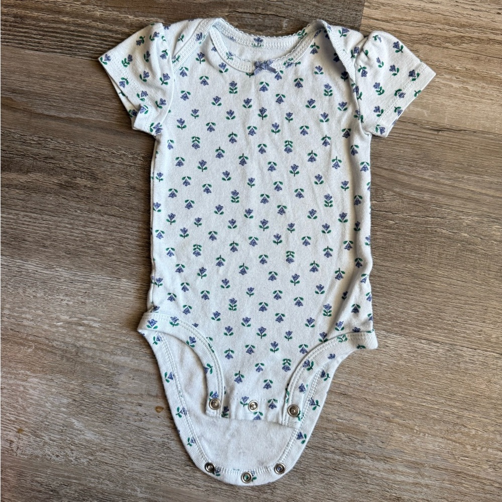 Floral Baby Onesie